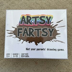 NIB Artsy Fartsy Drawing Game Ages 10+